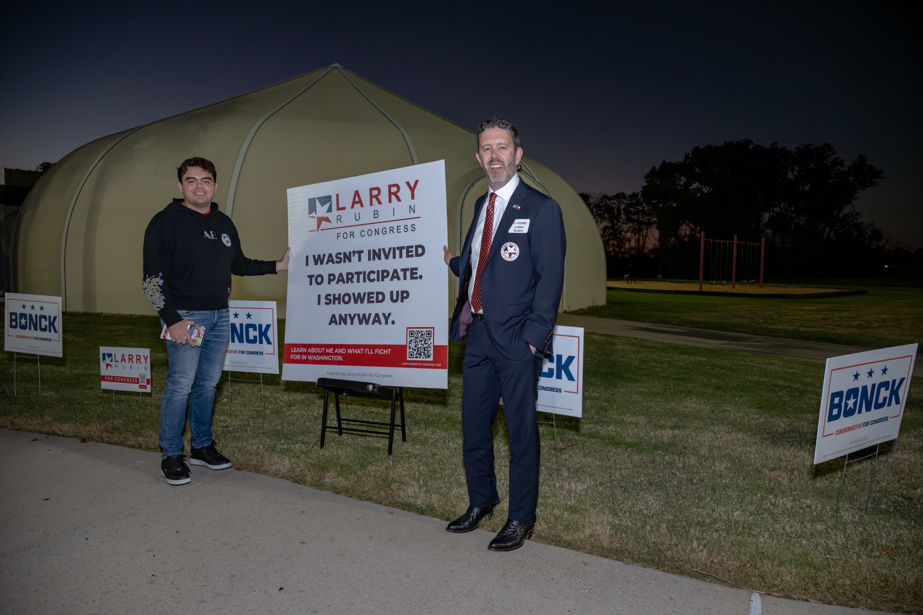 Uninvited but Present: Larry Rubin Attends TX-38 Candidate Forum Despite Exclusion